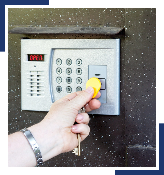 Burglar Alarm with access keyfob