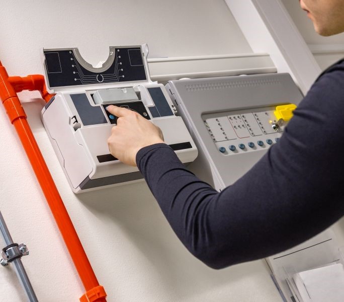 Fire Alarm System Panel